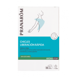 PRANAROM AROMASTOP CHICLES LIBERACIÓN RÁPIDA