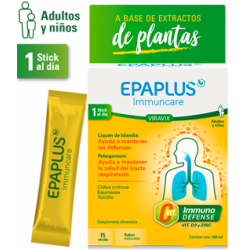 EPAPLUS IMMUNCARE VIRAVIX 15 STICKS LIQUIDOS