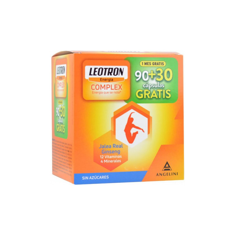 LEOTRON COMPLEX CAPSULAS 90 + 30 gratis.