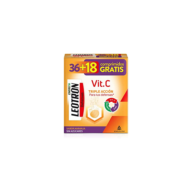 LEOTRON VITAMINA C COMPRIMIDOS EFERVESCENTES