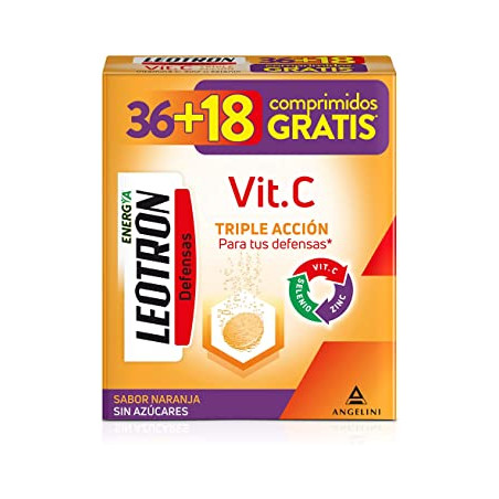 LEOTRON VITAMINA C COMPRIMIDOS EFERVESCENTES