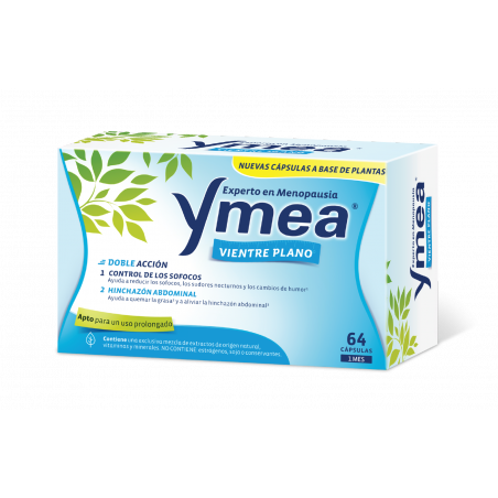 YMEA MENOPAUSIA VIENTRE PLANO  64 CAPSULAS