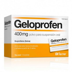 GELOPROFEN 400MG 12 SOBRES