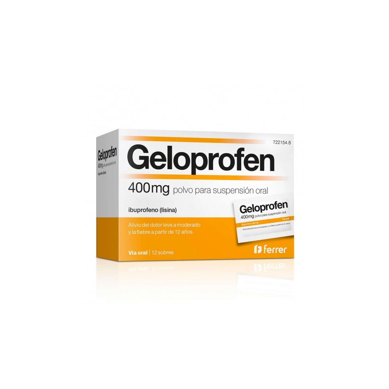 GELOPROFEN 400MG 12 SOBRES