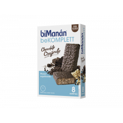 BIMANAN beKOMPLETT BARRITAS CHOCOLATE CRUJIENTE SNACK 8U