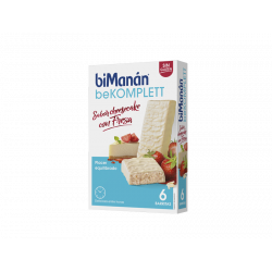 BIMANAN beKOMPLETT BARRITAS CHEESECAKE CON FRESA SNACK 6U