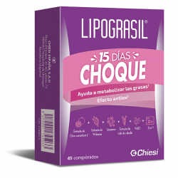 LIPOGRASIL 15 DÍAS CHOQUE 45 COMPRIMIDOS