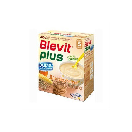 BLEVIT PLUS DUPLO 8CEREALES MIEL GALLETA 600 G BLEVIT PLUS DUPLO 8CEREALES MIEL GALLETA 600 G