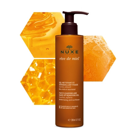 NUXE REVE DE MIEL GEL LIMPIADOR DESMAQUILLANTE 200ML