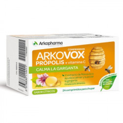 ARKOVOX PROPOLIS + VITAMINA C MIEL Y LIMON 20 COMPRIMIDOS