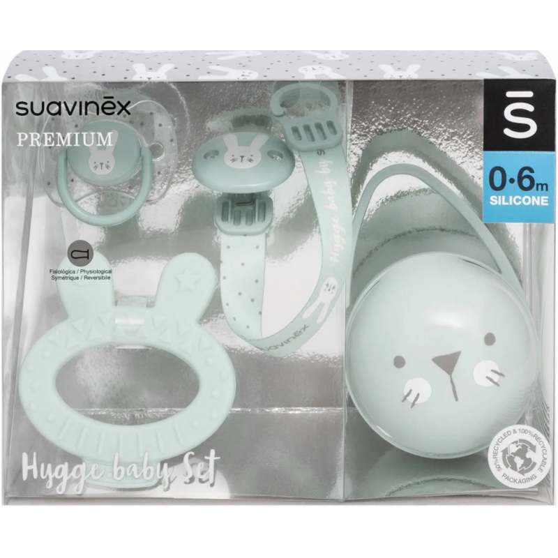 SUAVINEX PREMIUM PACK HUGGE BABY 4 PIEZAS