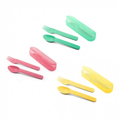 SUAVINEX SET ESTUCHE CON CUCHARA + TENEDOR SUAVINEX SET ESTUCHE CON CUCHARA + TENEDOR