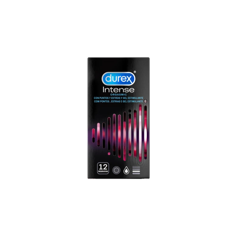 DUREX INTENSE ORGASMIC PRESERVATIVOS 12U