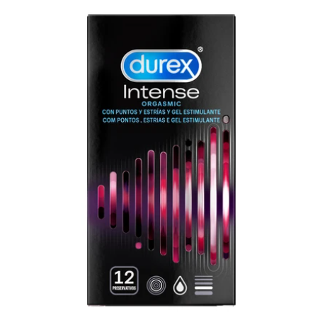 DUREX INTENSE ORGASMIC PRESERVATIVOS 12U