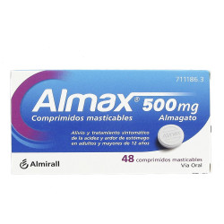 ALMAX 500 mg COMPRIMIDOS...