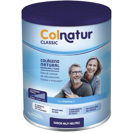 COLNATUR CLASSIC SABOR MUY NEUTRO 306G COLNATUR CLASSIC SABOR MUY NEUTRO 306G