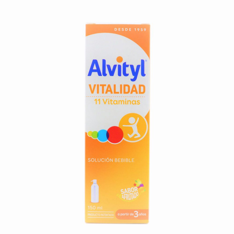 ALVITYL VITALIDAD 11 VITAMINAS JARABE 150ML