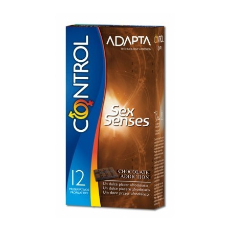 CONTROL SEX SENSES CHOCOLATE ADDICTION 12 U
