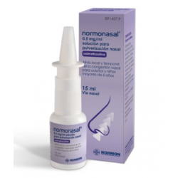 NORMONASAL 0,5 mg/ml SOLUCION PARA PULVERIZACION NASAL