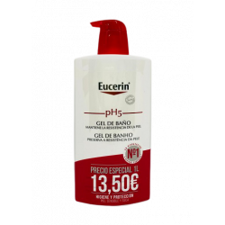 EUCERIN GEL DE BAÑO PIEL SENSIBLE PH5 1 L