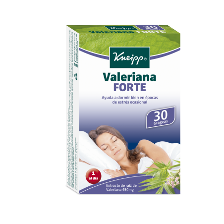 VALERIANA KNEIPP FORTE 30 GRAGEAS VALERIANA KNEIPP FORTE 30 GRAGEAS