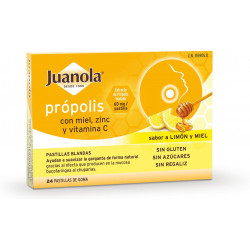 JUANOLA PROPOLIS VITAMINA C ZINC LIMON Y MIEL