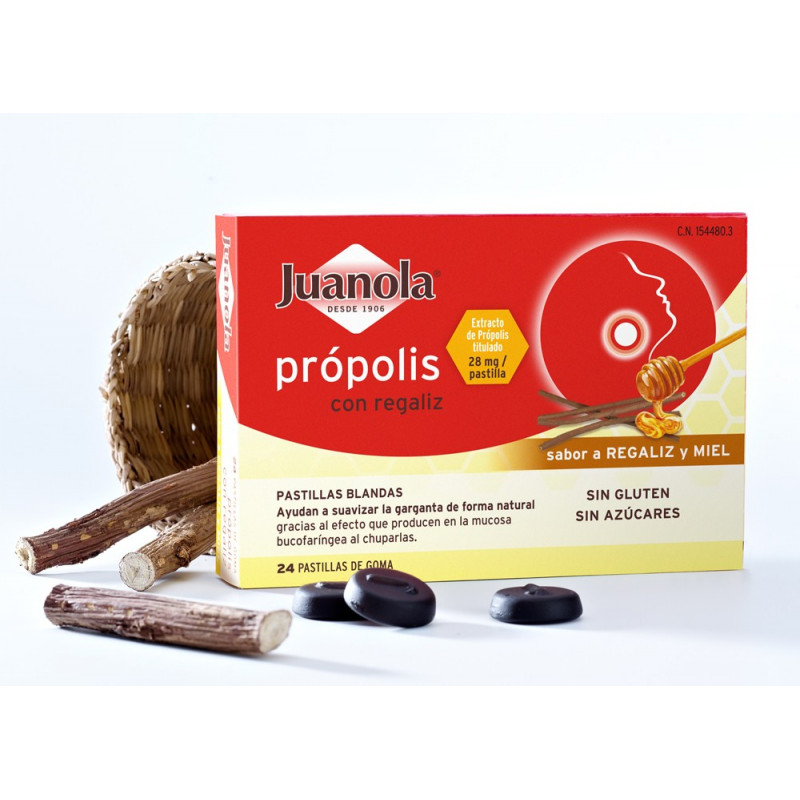 JUANOLA PROPOLIS SABOR REGALIZ Y MIEL