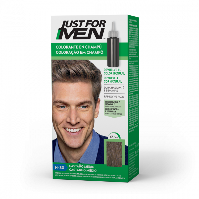 JUST FOR MEN CASTAÑO MEDIO NATURAL