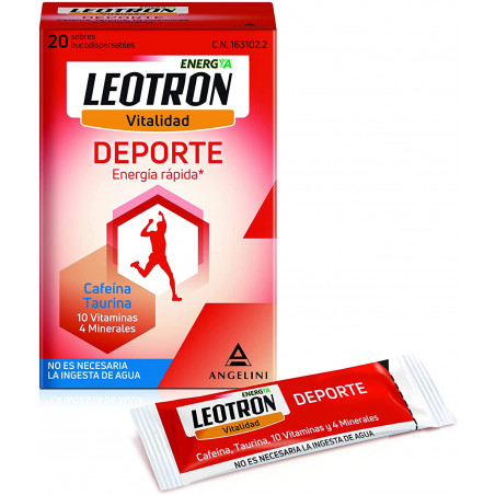 LEOTRON  DEPORTE 20 SOBRES BUCODISPERSABLES