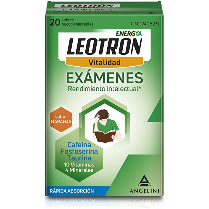 LEOTRON EXAMENES 20 SOBRES BUCODIPERSABLES