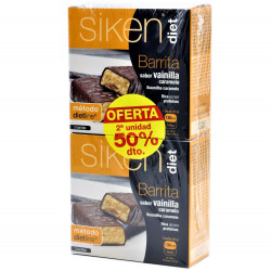 SIKEN DIET BARRITAS VAINILLA DUPLO 5U+5U