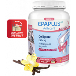 EPAPLUS ARTHICARE REMINERALIZAR HUESOS COLÁGENO + SILICIO + CALCIO VAINILLA