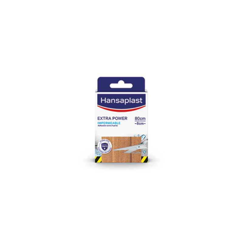 HANSAPLAST TIRITAS EXTRA FUERTE IMPERMEABLE SIN CORTAR 80X6CM