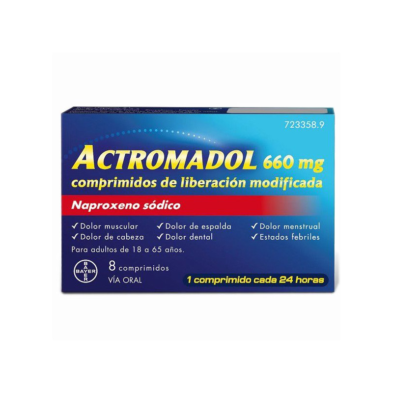 ACTROMADOL 660MG COMPRIMIDOS