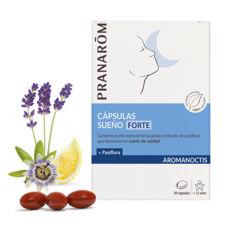 PRANAROM AROMANOCTIS SUEÑO FORTE 30 CAPSULAS