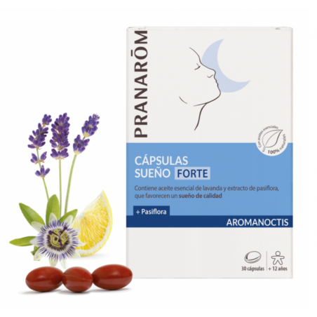 PRANAROM AROMANOCTIS SUEÑO FORTE 30 CAPSULAS