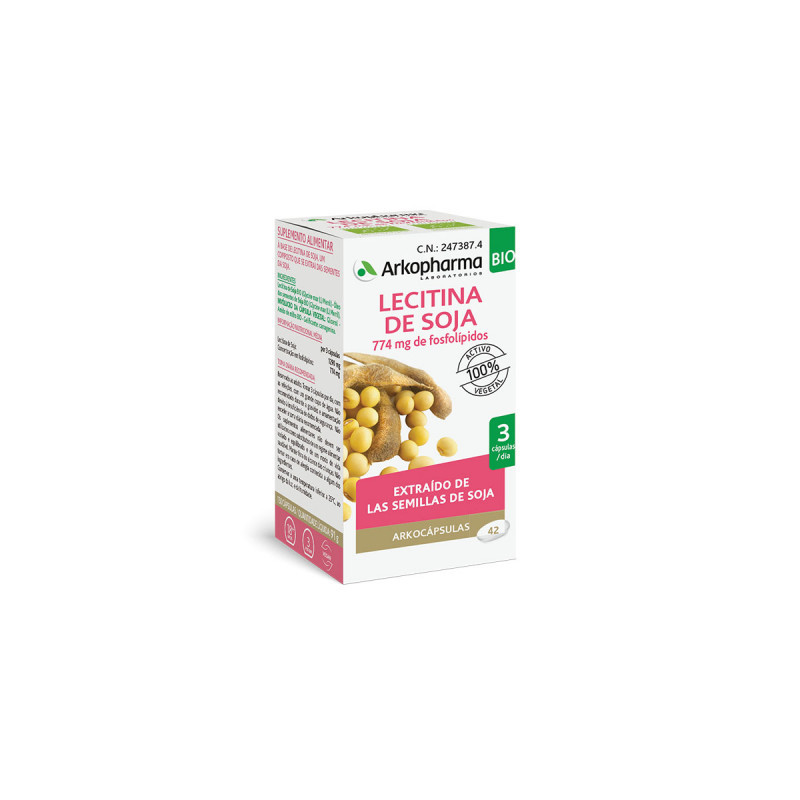 ARKOCAPSULAS LECITINA DE SOJA CAPSULAS