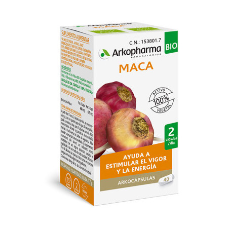 ARKOCAPSULAS MACA 45 CAPSULAS ARKOCAPSULAS MACA 45 CAPSULAS