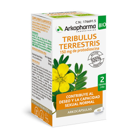 ARKOCAPSULAS TRIBULUS TERRESTRIS 42 CAPS ARKOCAPSULAS TRIBULUS TERRESTRIS 42 CAPS