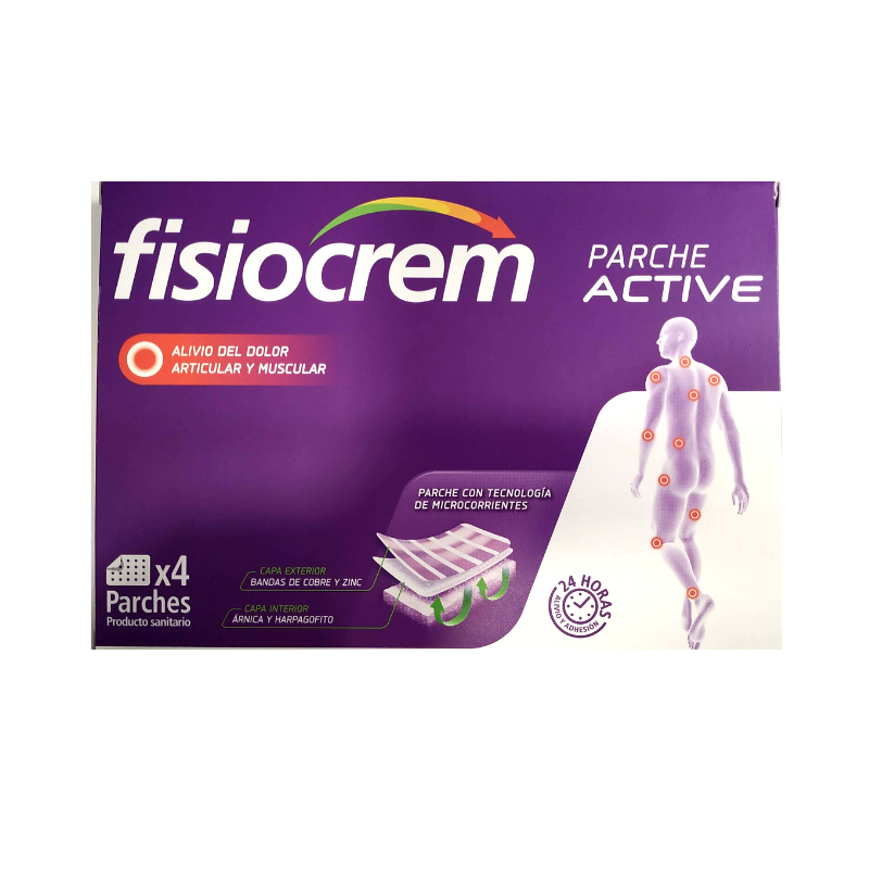 FISIOCREM PARCHE ACTIVE 4U