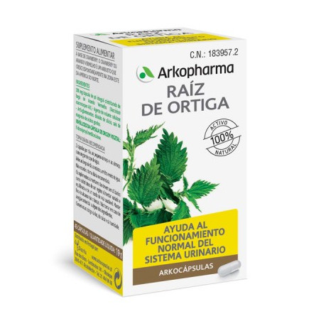 ARKOCAPSULAS RAIZ DE ORTIGA VIAS URINARIAS 45 CAPSULAS