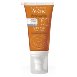 AVENE SOLAR ULTRA-MAT FLUIDO 50+ SPF PIEL MIXTA-GRASA 50ML