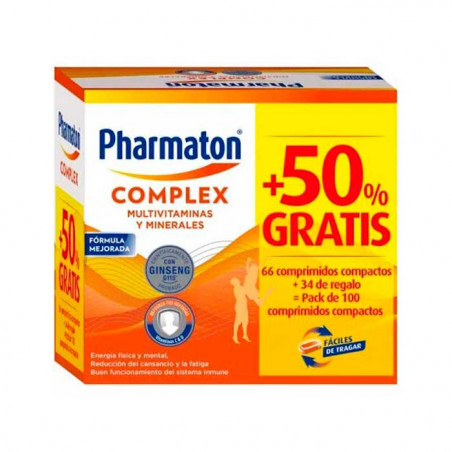 PHARMATON COMPLEX COMPRIMIDOS PHARMATON COMPLEX COMPRIMIDOS