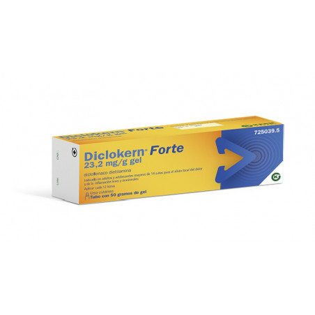 DICLOKERN FORTE 23,2 MG/G GEL