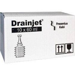 DRAINJET SUERO FISIOLOGICO IRRIGACIÓN 10x60ml