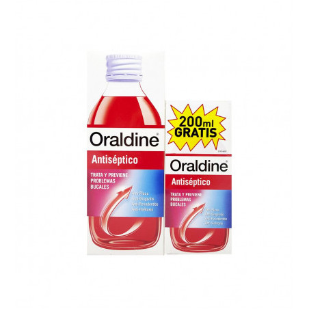 ORALDINE ANTISEPTICO 400 ML + 200ML GRATIS