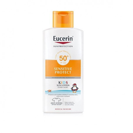 EUCERIN SUN KIDS LOCION SENSITIVE PROTECT SPF50+ 400ML EUCERIN SUN KIDS LOCION SENSITIVE PROTECT SPF50+ 400ML