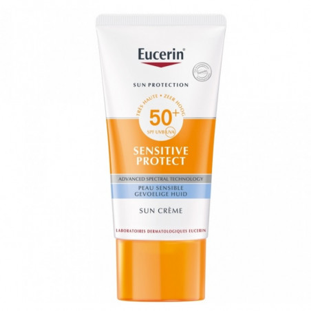 EUCERIN SUN CREMA SENSITIVE PROTECT PIEL SENSIBLE SPF50+ 50ML