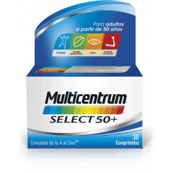 MULTICENTRUM SELECT 50+ 30 COMPRIMIDOS