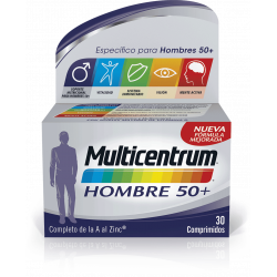 MULTICENTRUM HOMBRE 50+ COMPRIMIDOS
